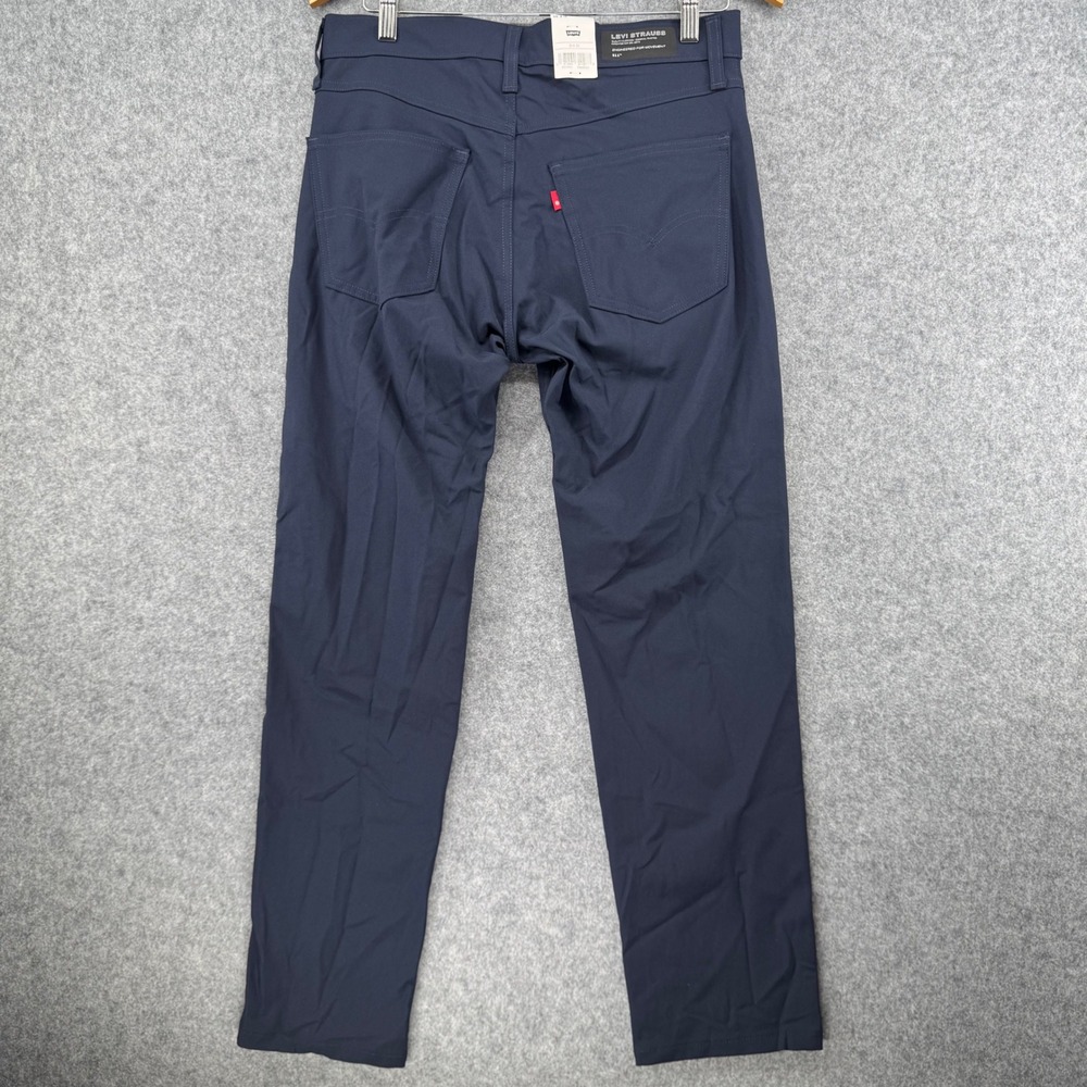 Levi's 511 Slim Tech Pants Mens 31x28 Navy Blue A92130011 Engineered Movement
